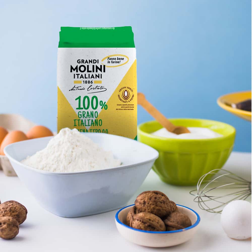Harina de trigo blando Molini (1 kg / 2.2 lb) - Miniatura 5