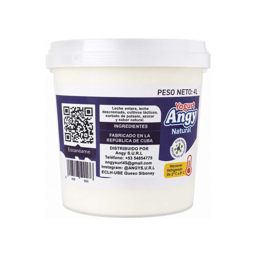 Yogur Natural Angy (4 L) - Miniatura 3