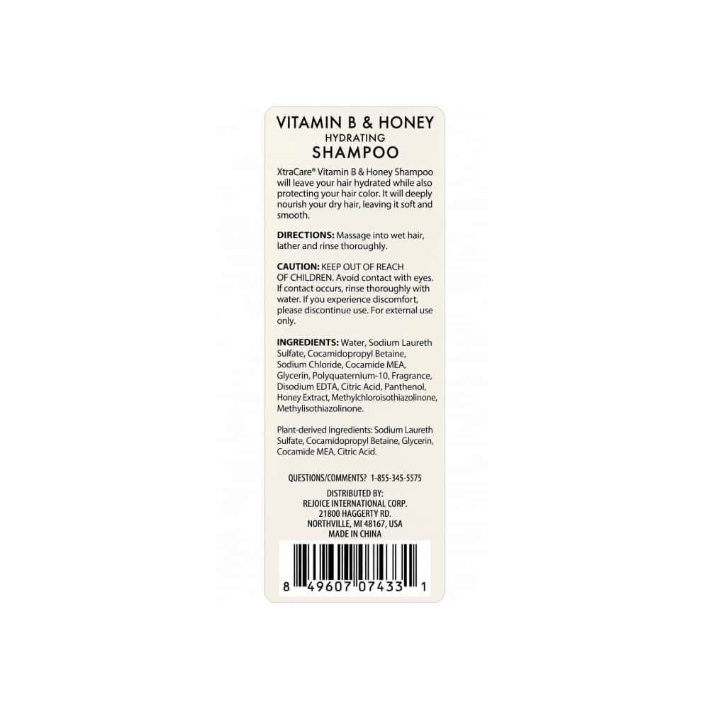 Champú hidratante con vitamina B y miel XtraCare (413 ml) - Miniatura 3