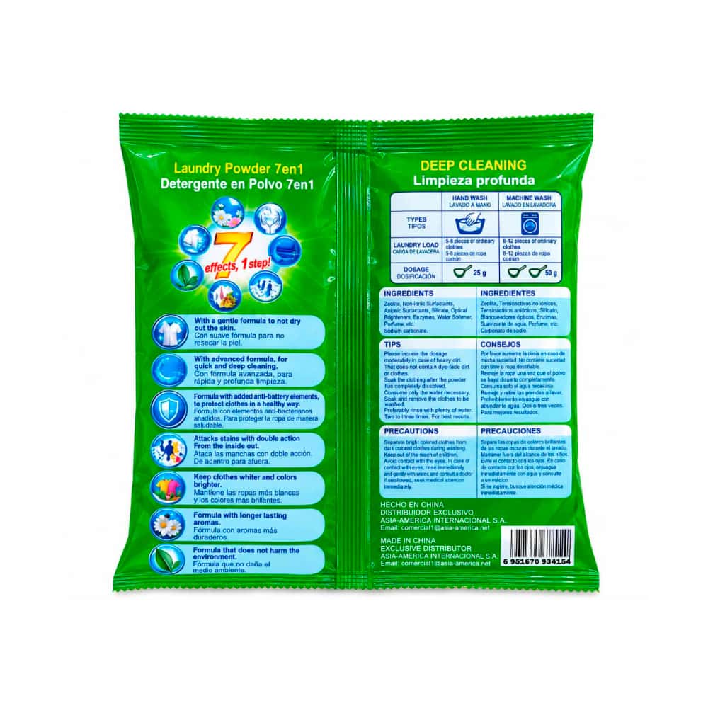 Detergente en polvo con aroma a ramo de flores KaseO (250 g / 8.8 oz) - Miniatura 2