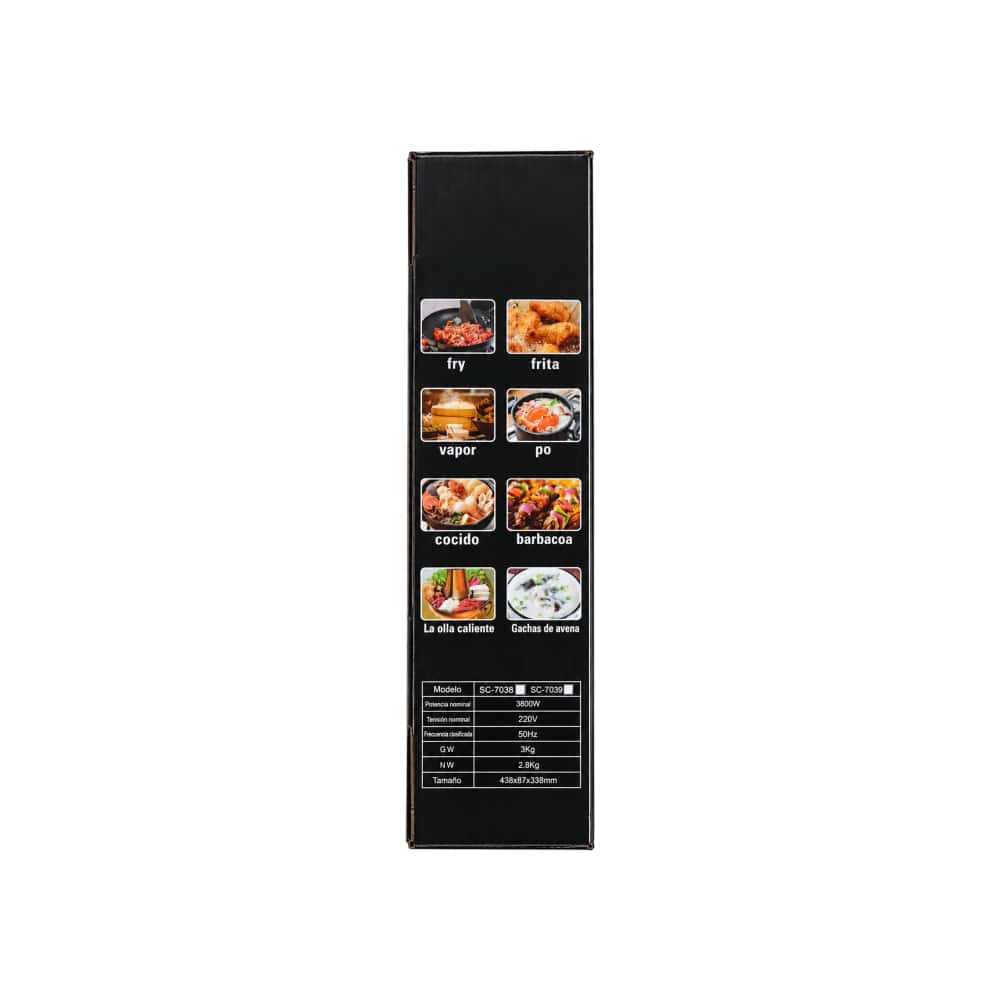 Cocina de inducción infrarrojo 3800 W Silver Crest SC-7038 - Miniatura 3