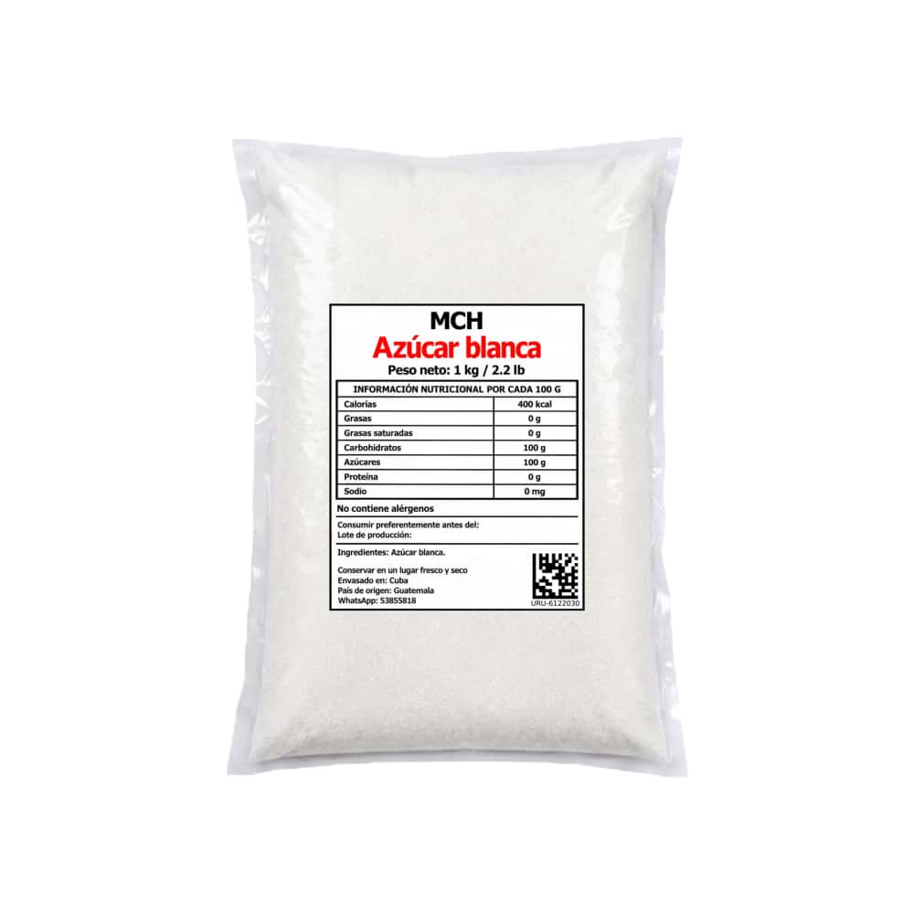 Azúcar blanca MCH (1 kg / 2.2 lb) - Miniatura 1