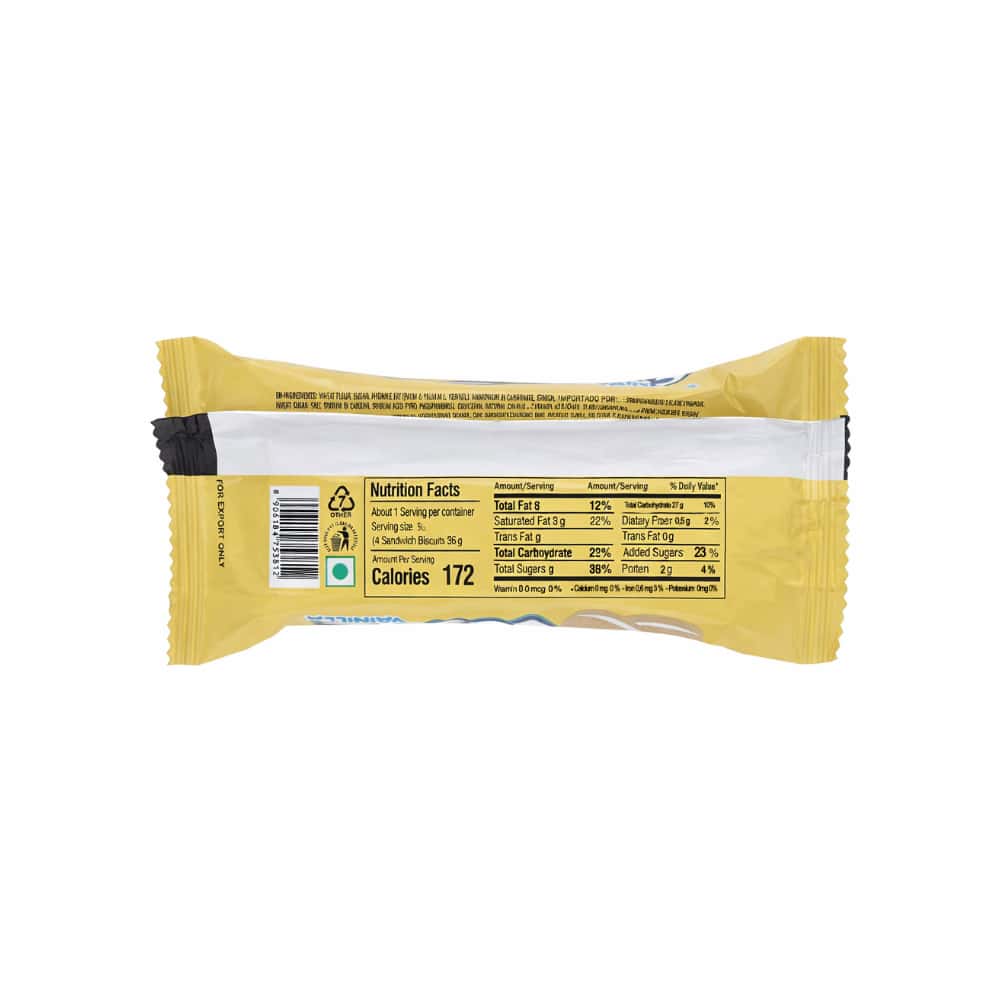 Galletas tipo sándwich con relleno sabor vainilla Cuki´s Delizola (36 g / 1.27 oz) - Miniatura 3
