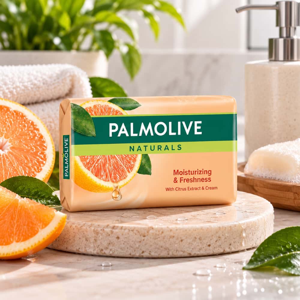 Jabón hidratante y fresco con extracto de cítricos y crema Palmolive (90 g / 3.17 oz) - Miniatura 4