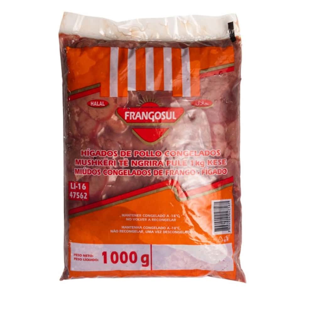 Hígado de pollo Frangosul (1 kg / 2.2 lb) - Miniatura 1