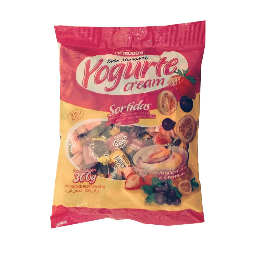 Caramelos masticables de yogurt crema surtidos (300 g / 10.6 oz) - Miniatura 2