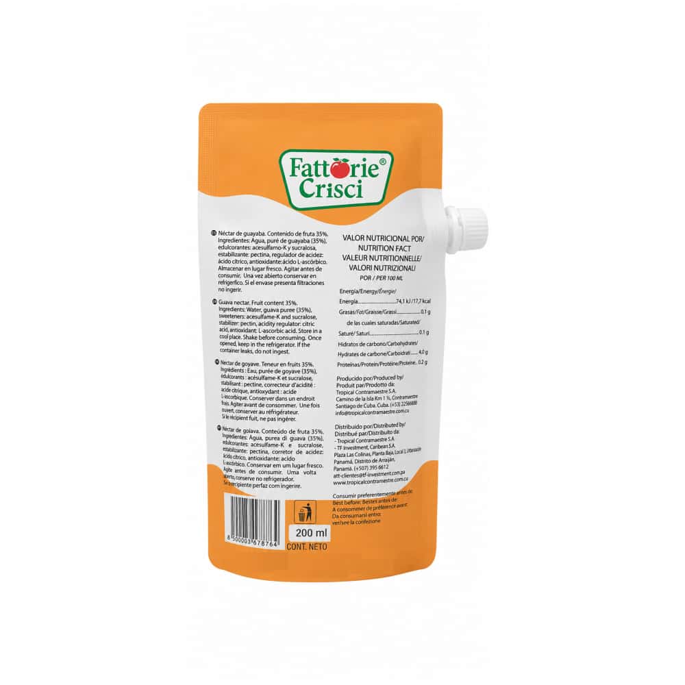 Néctar de guayaba Fattorie Crisci (200 ml) - Miniatura 2