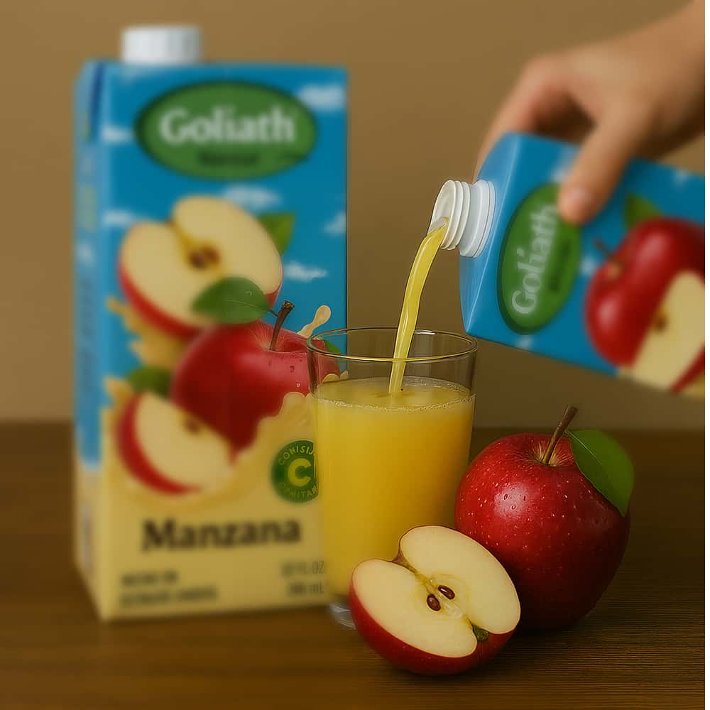 Jugo de manzana Goliath (4 x 946 ml / 32 fl oz) - Miniatura 4