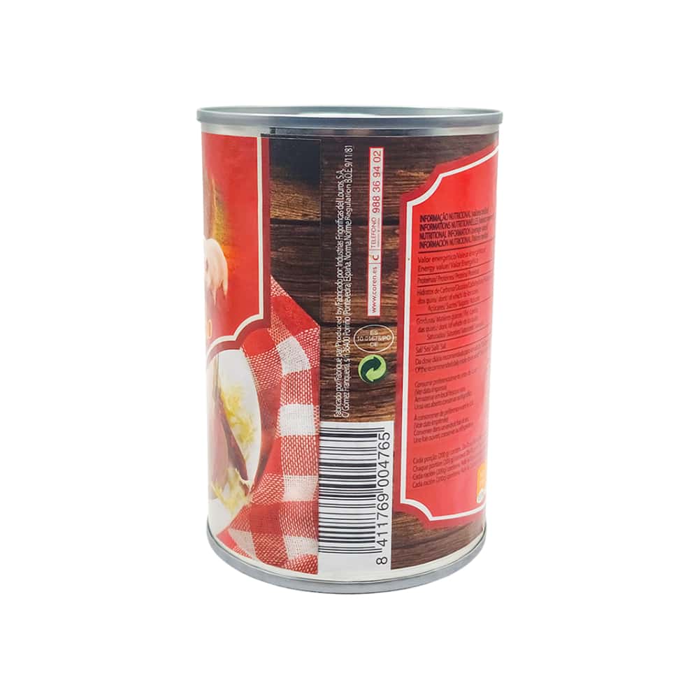 Carne enlatada - fiambre magro de cerdo COREN (415 g / 14.6 oz) - Miniatura 9