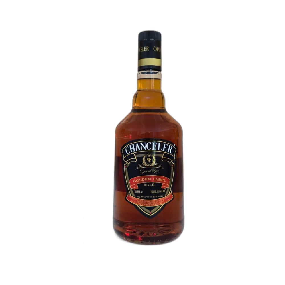 Whisky línea especial etiqueta dorada Chanceler (1 L) - Miniatura 1