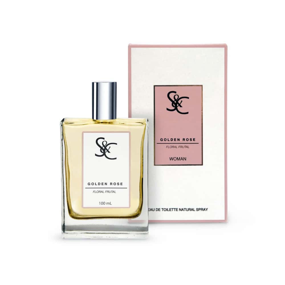 Eau de toilette para mujeres Golden Rose Suchel Camacho (100 ml) - Miniatura 1