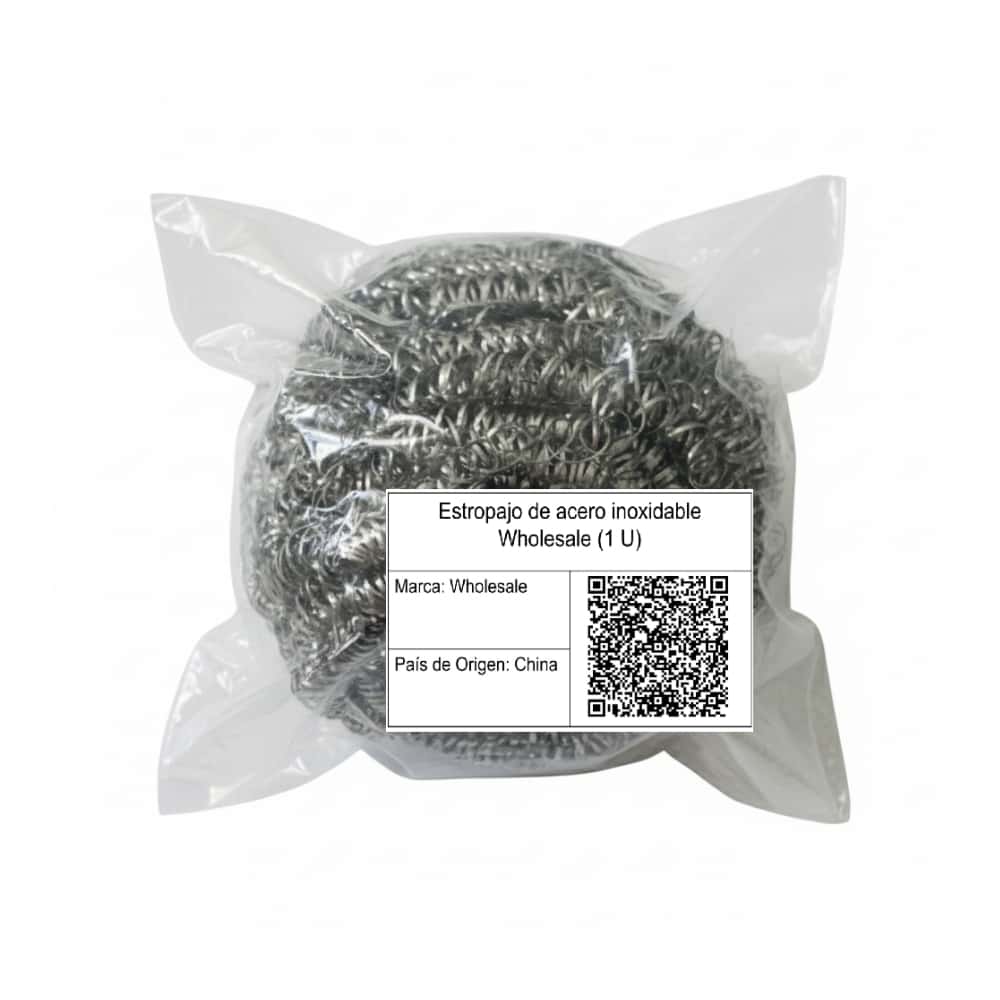 Estropajo de acero inoxidable Wholesale (1 U) - Miniatura 2