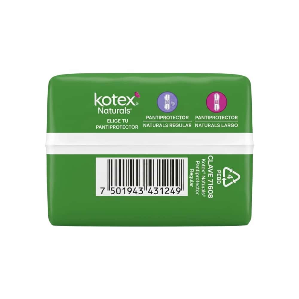 Protectores diarios con manzanilla para mujer Kotex (22 U) - Miniatura 3