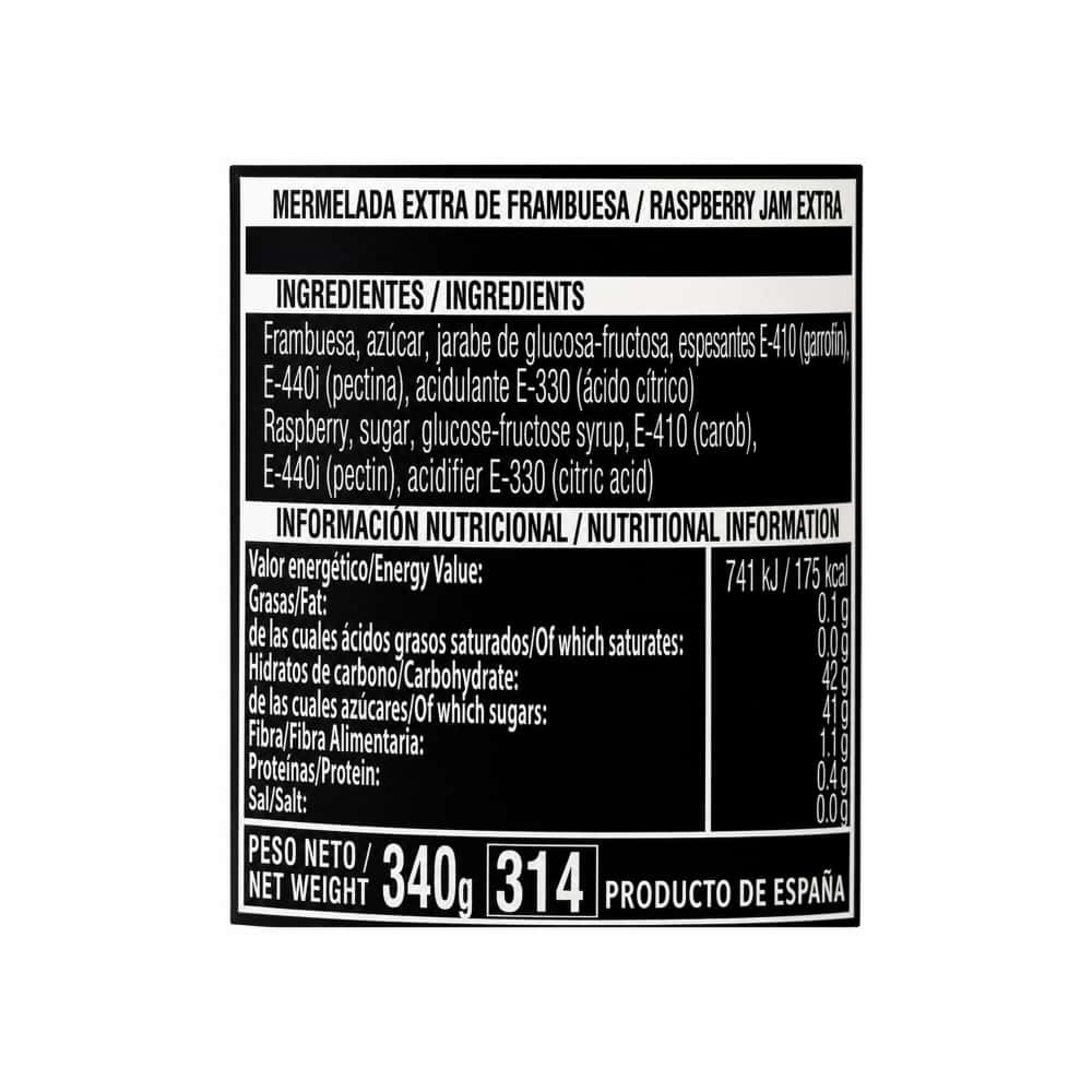 Mermelada de frambuesa extra FERBA (340 g / 12 oz) - Miniatura 3