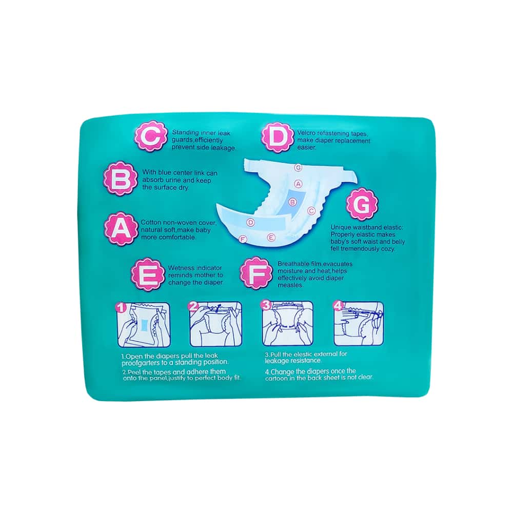 Pañales desechables para bebé de 5 - 10 kg talla M YourSun (30 U) - Miniatura 2