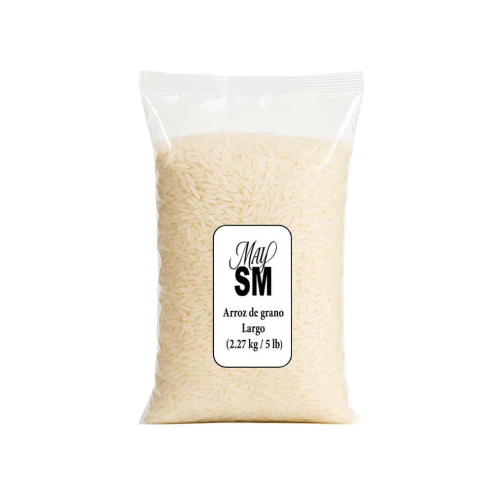 Arroz de grano largo May SM (2.27 kg / 5 lb) - Miniatura 1