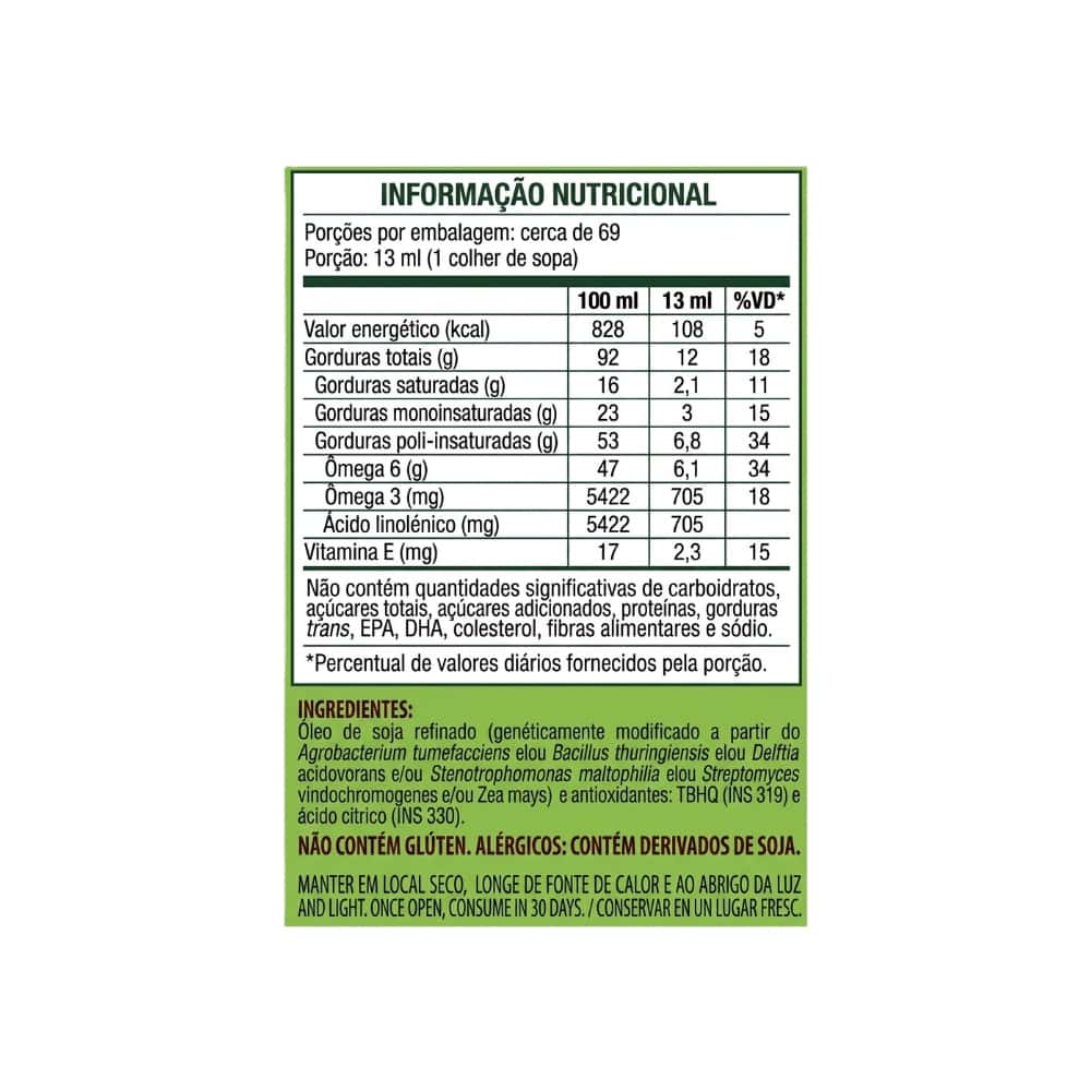 Aceite de soja refinado Coamo (900 ml) - Miniatura 3