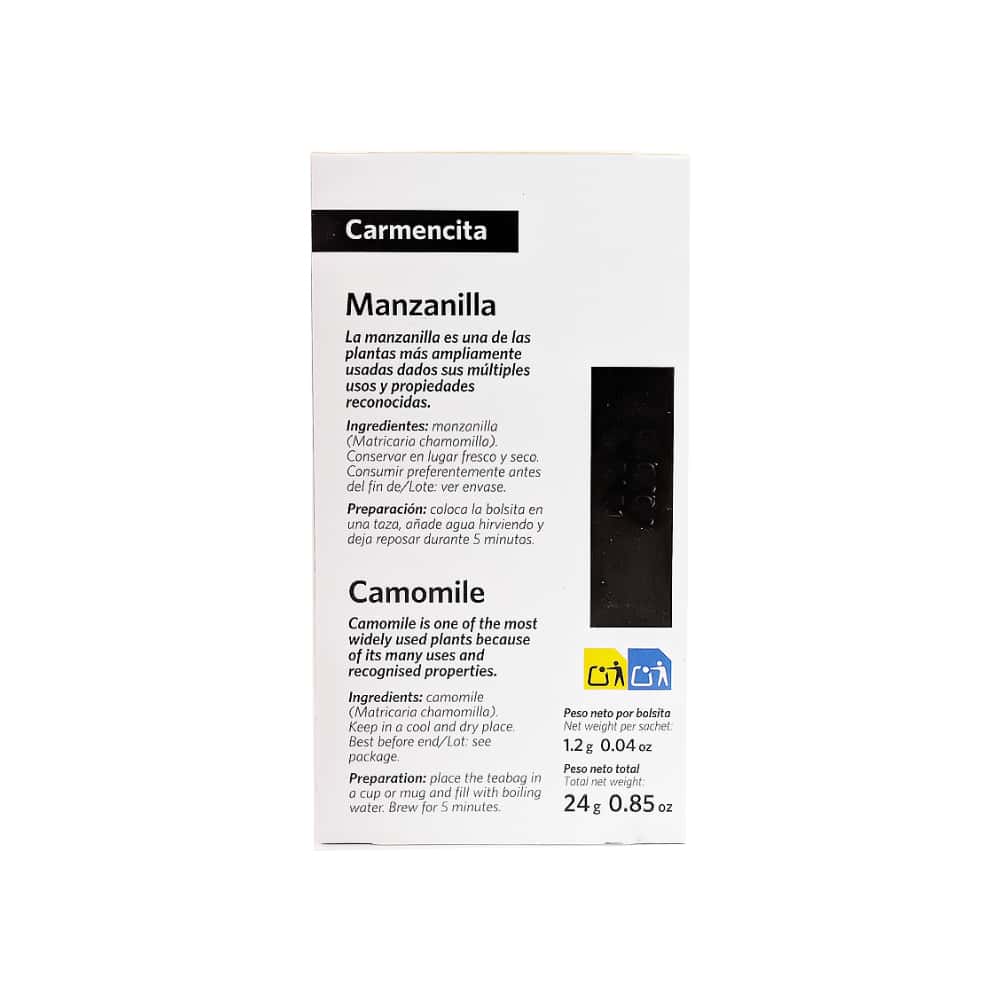 Infusiòn manzanilla Carmencita (24 g / 0.85 oz) - Miniatura 4