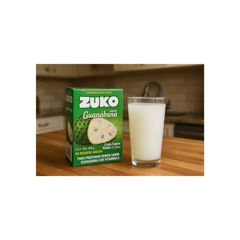 Refresco instantáneo sabor a guanábana Zuko (104 g / 3.67 oz) - Miniatura 5