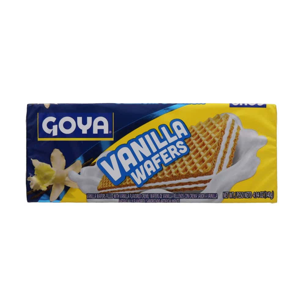 Sorbetos de vainilla rellenos con crema sabor vainilla Goya (140 g / 4.94 oz) - Miniatura 1