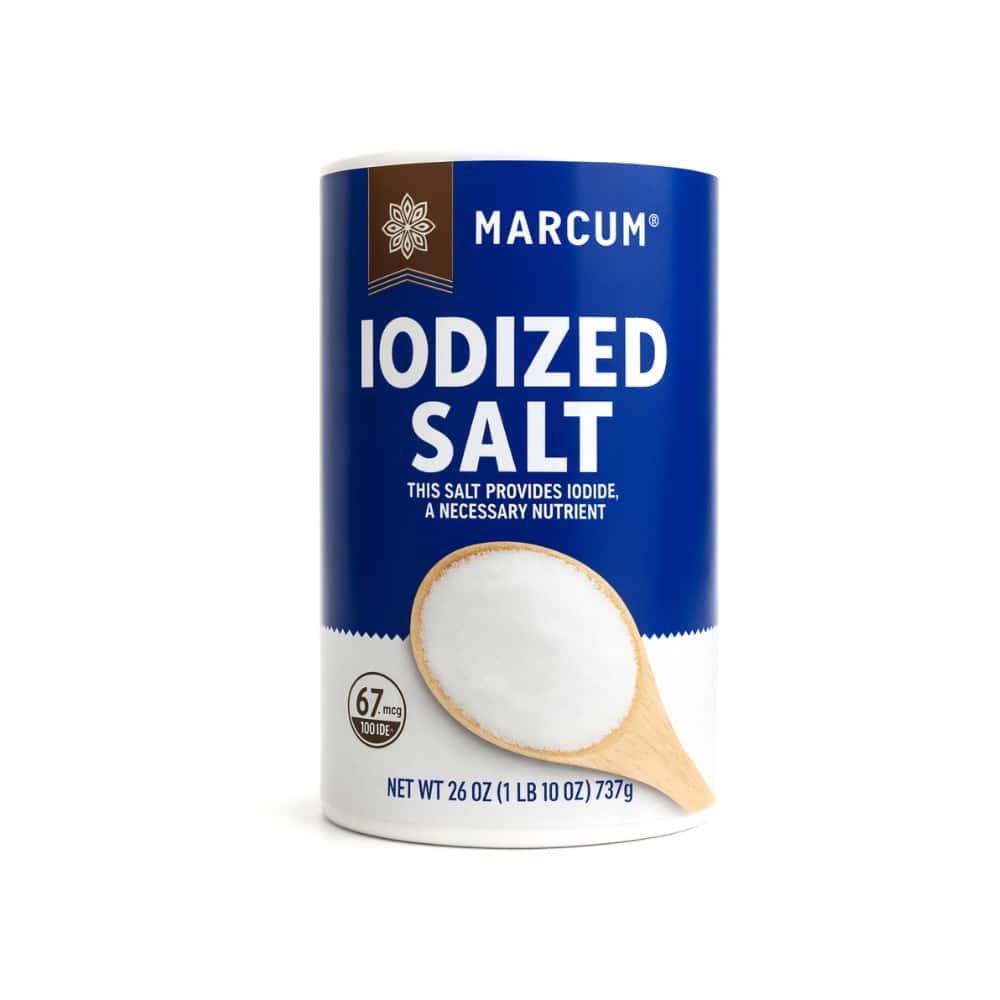 Sal yodada Marcum (3 x 737 g / 1.6 lb ) - Miniatura 2