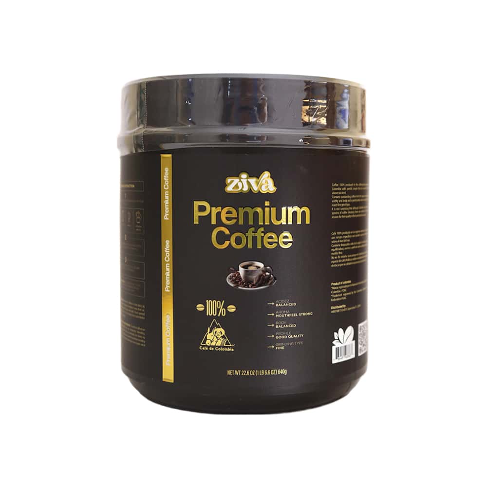 Café premium 100% Ziva (640 g / 1.41 lb) - Miniatura 1