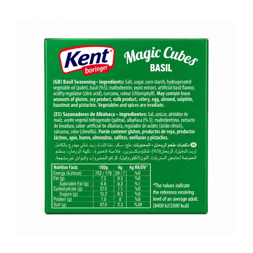 Cubos mágicos de albahaca Kent Boringer (80 g / 2.82 oz) - Miniatura 2