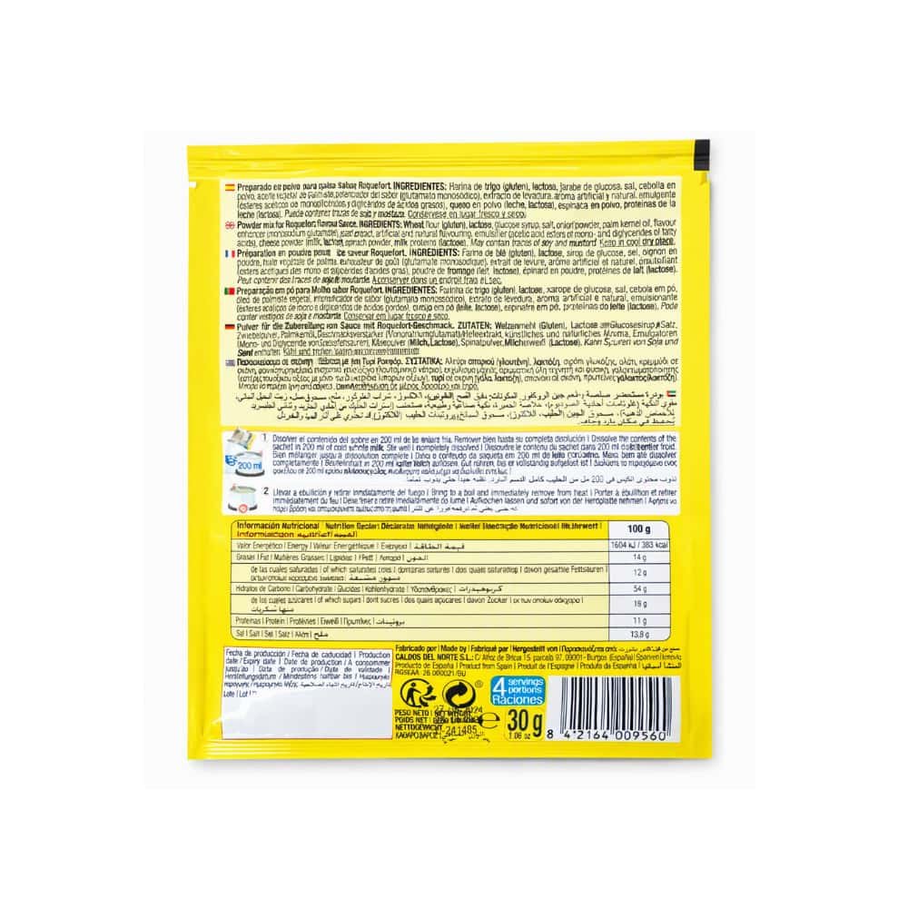 Salsa roquefort Calnort (30 g / 1.06 oz) - Miniatura 5