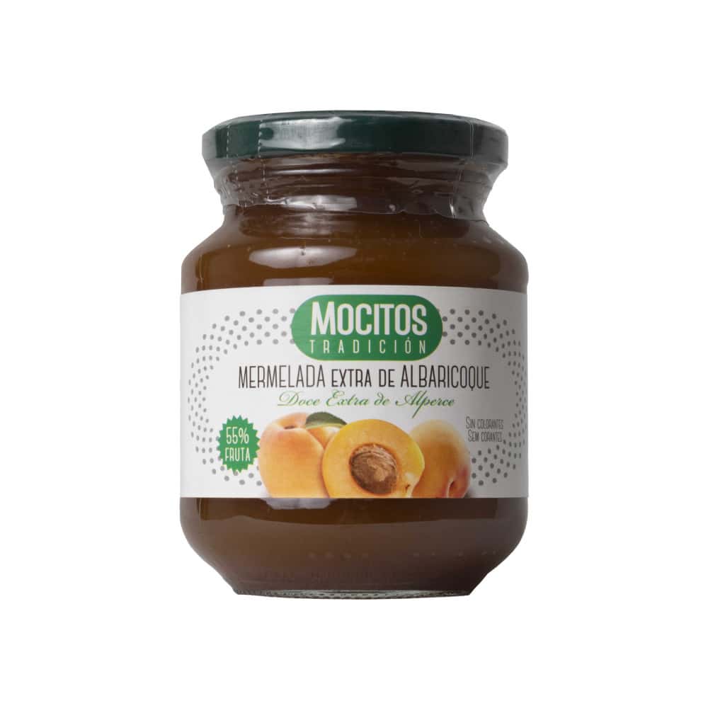 Mermelada extra de albaricoque Mocitos (340 g / 11.99 oz) - Miniatura 1