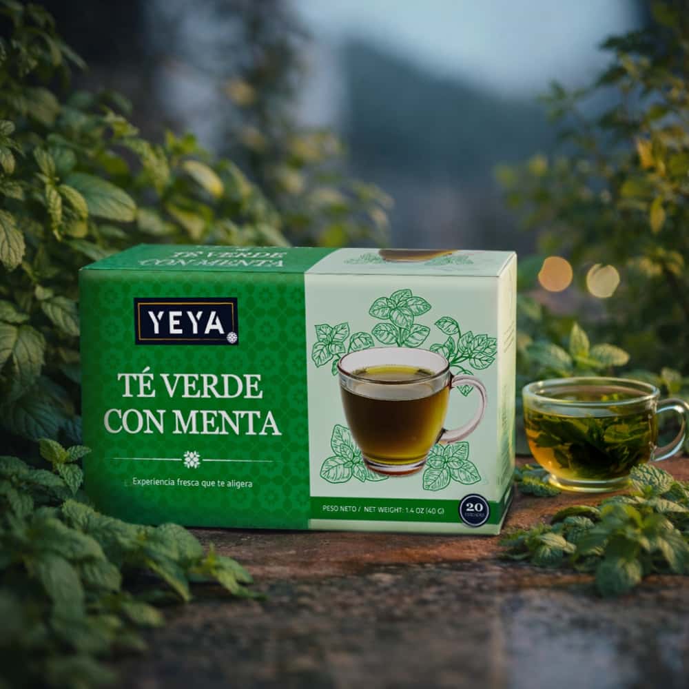 Té verde con menta YEYA (40 g / 1.4 oz) - Miniatura 3