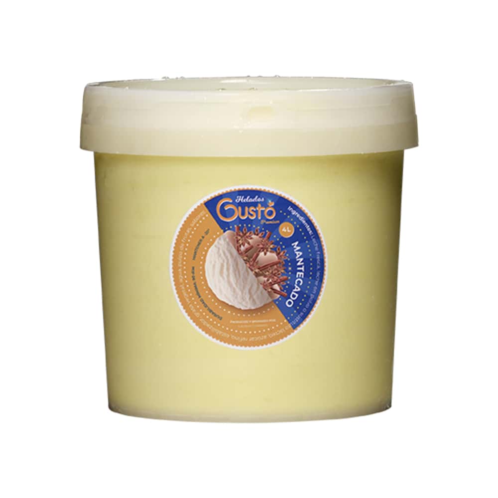 Helado Premium de mantecado Gustó (4 L) - Miniatura 2