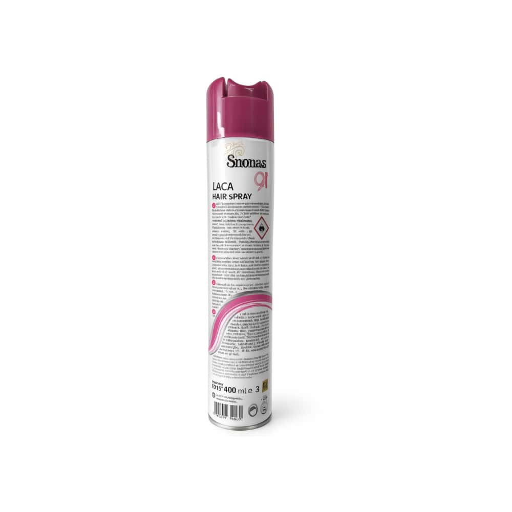 Laca spray extra fuerte S'nonas (400 ml / 13.53 oz) - Miniatura 5
