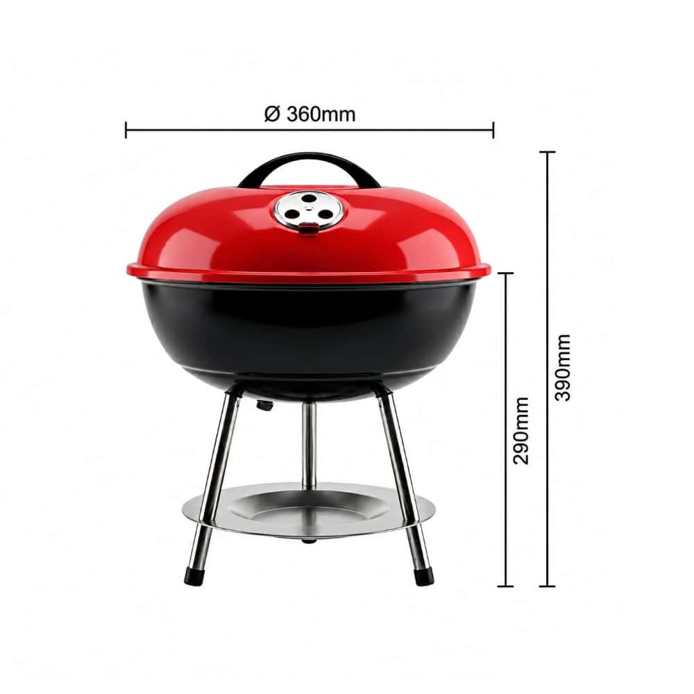 Parrilla para barbacoa 360 mm x 390 mm LGCL - Miniatura 2