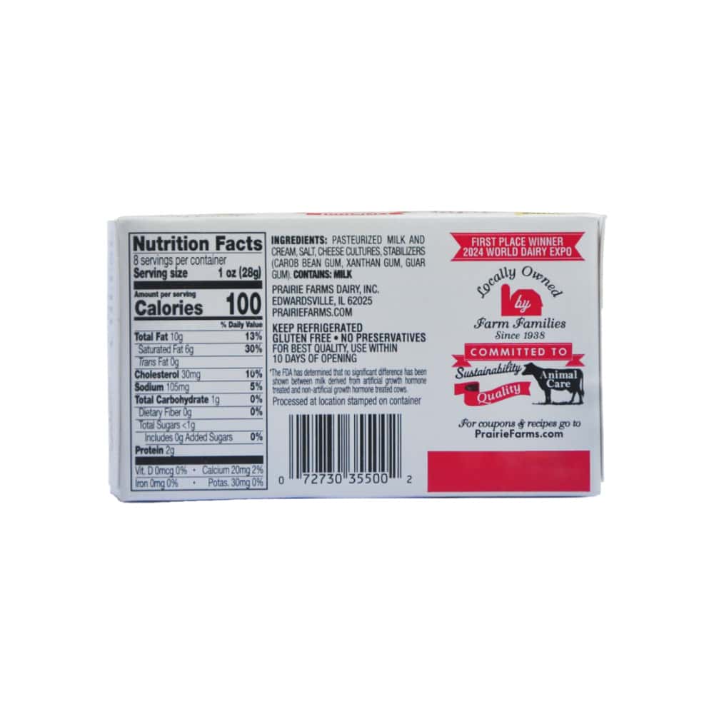 Queso crema Prairie Farms (4 x 226 g / 8 oz) - Miniatura 4