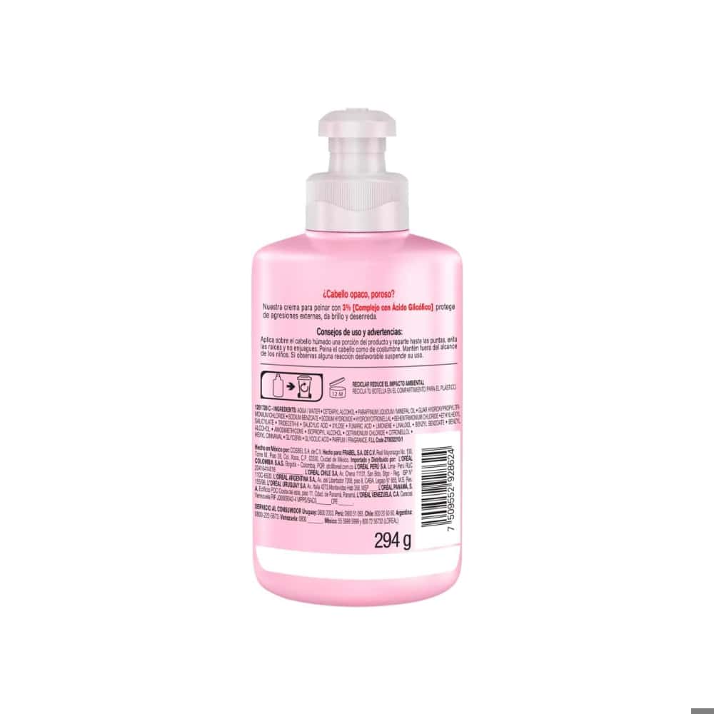Crema para peinar Extra Brillo L'Oréal Paris Elvive (300 ml) - Miniatura 2