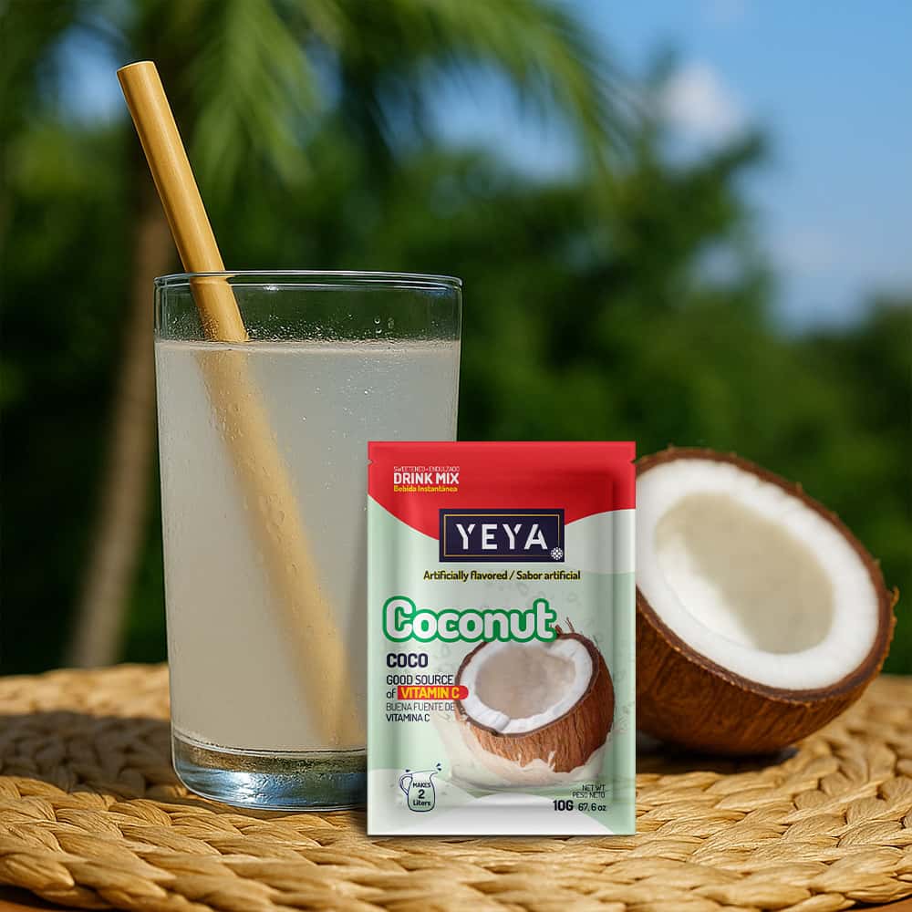 Refresco instantáneo sabor coco YEYA (10 x 10 g) - Miniatura 4