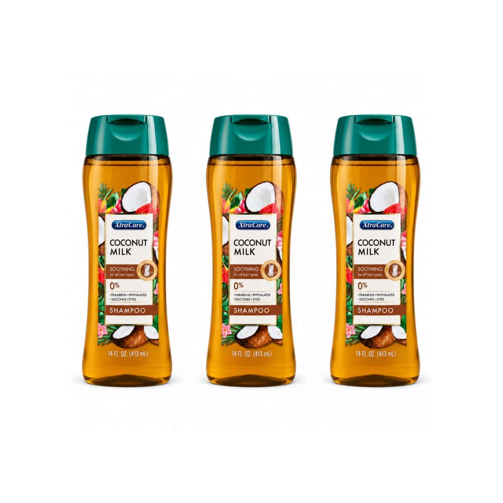 Champú de leche de coco XtraCare (3 x 413 ml) - Miniatura 1