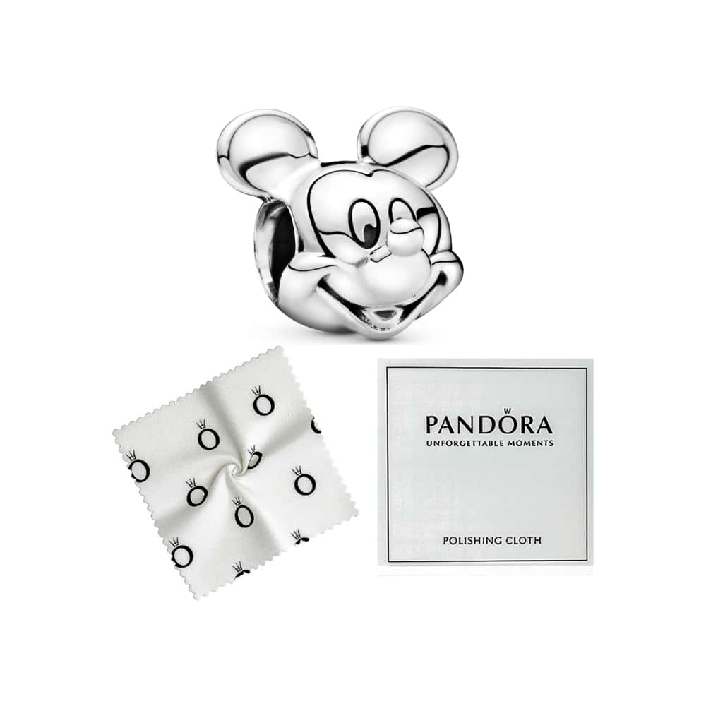 Charm de plata S925 Pandora retrato Mickey de Disney - Miniatura 2