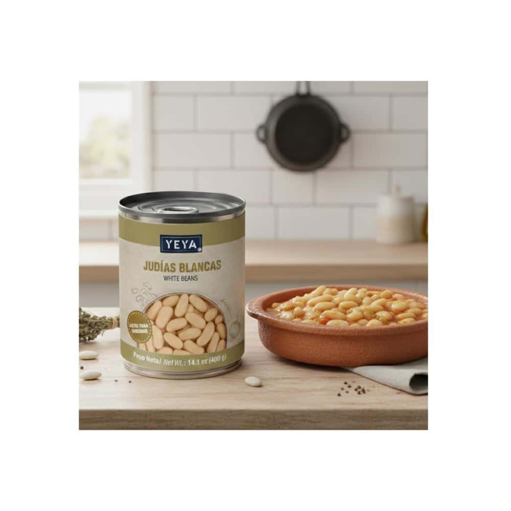 Judías Blancas YEYA (5 x 400 g / 14.1 oz) - Miniatura 2