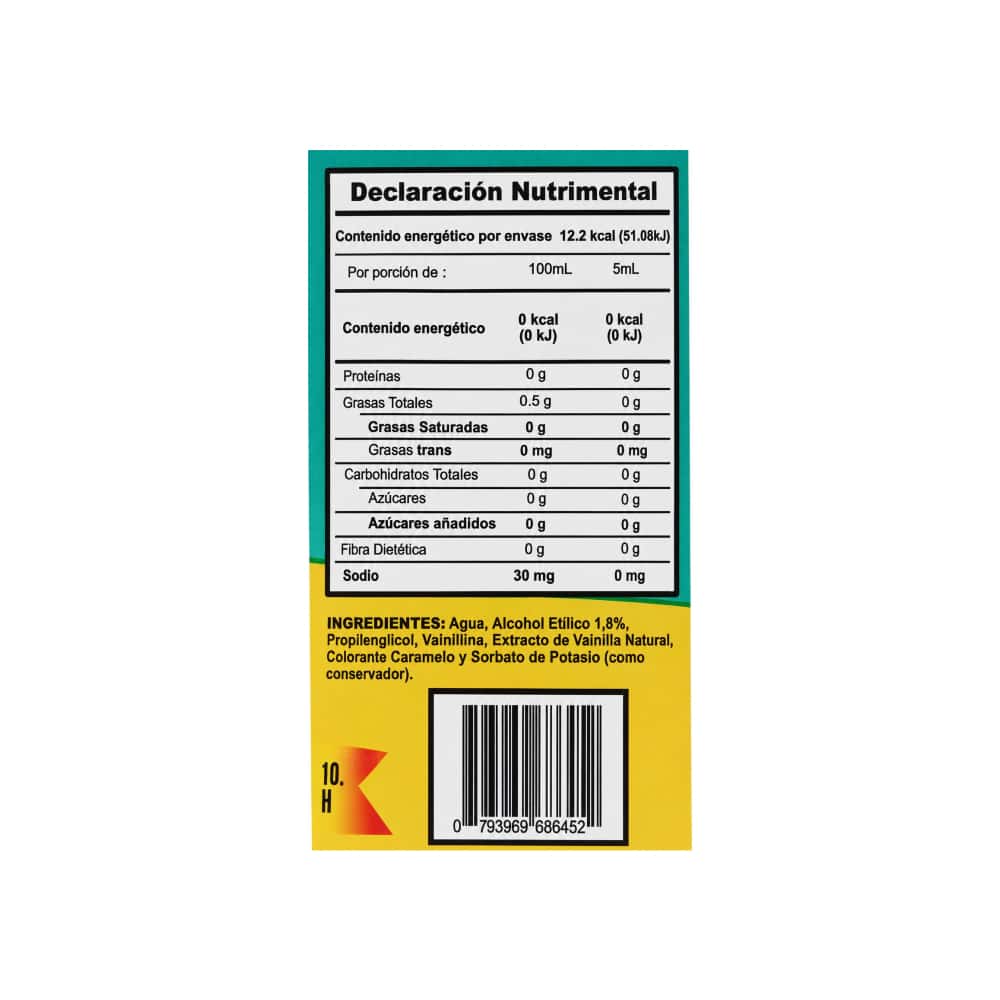 Saborizante natural vainilla KDM Gold (250 ml) - Miniatura 3