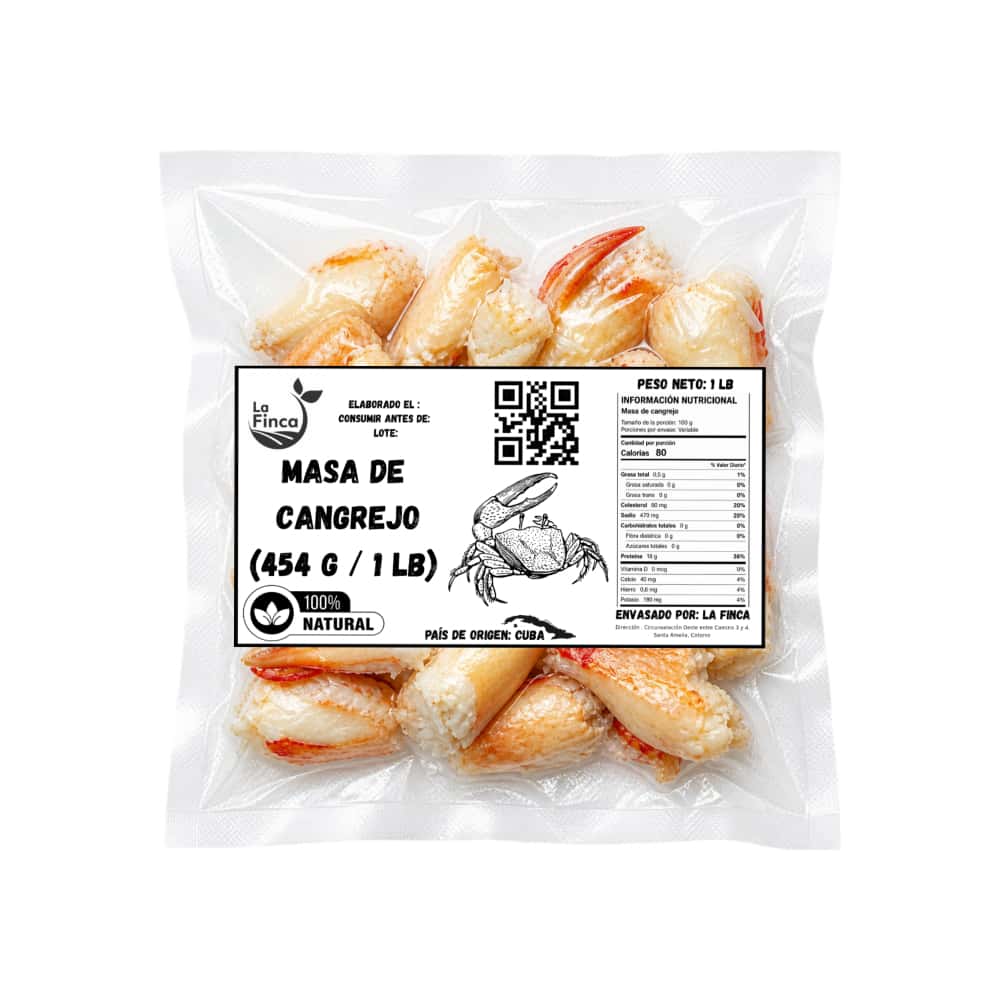 Masa de cangrejo La Finca (454 g / 1 lb) - Miniatura 2