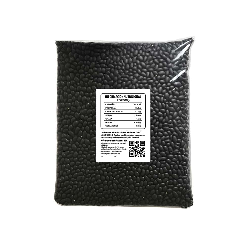 Frijoles negros Campo Vivo (2.26 kg / 5 lb) - Miniatura 4