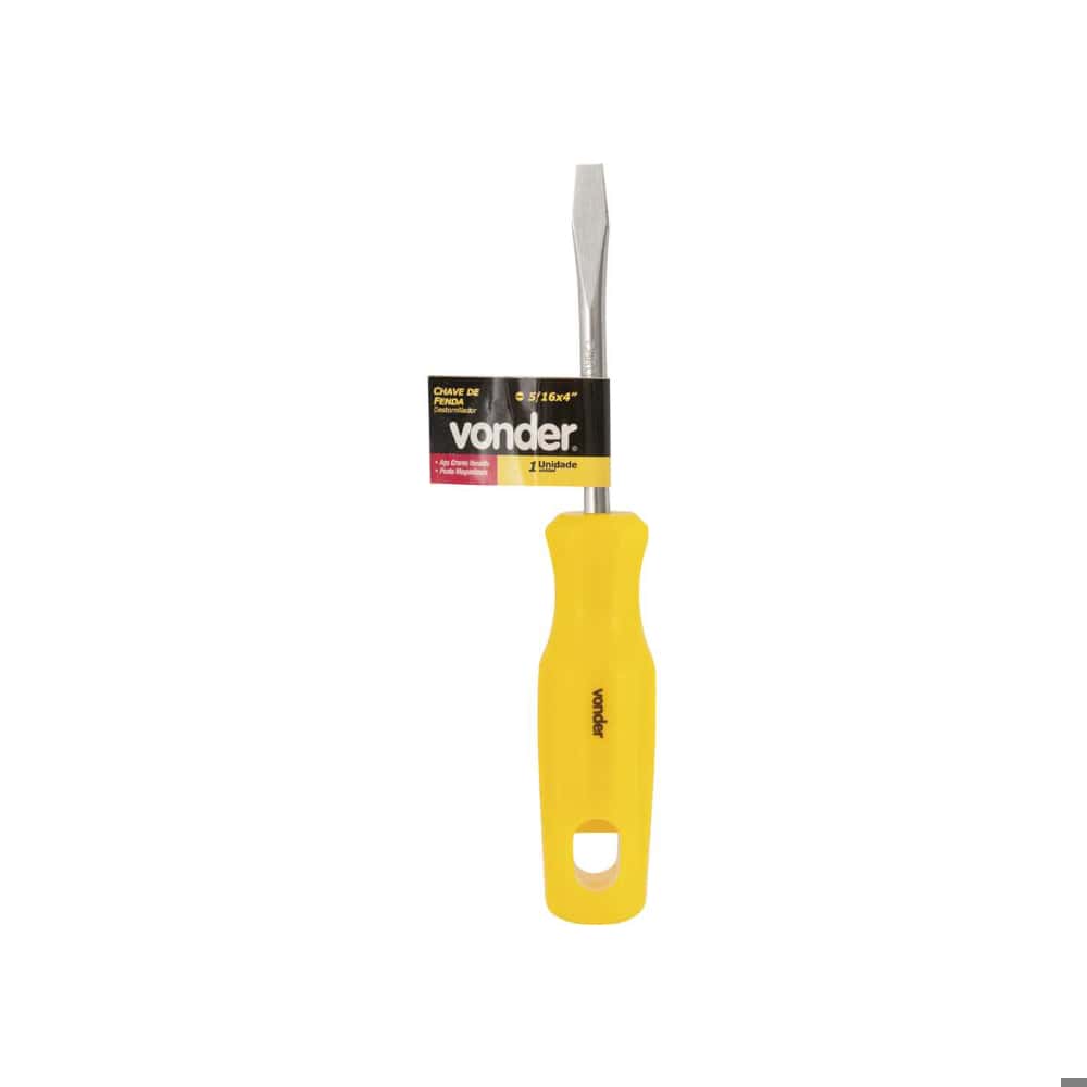 Destornillador de paleta 5/16" x 4" con punta magnetizada Vonder - Miniatura 3