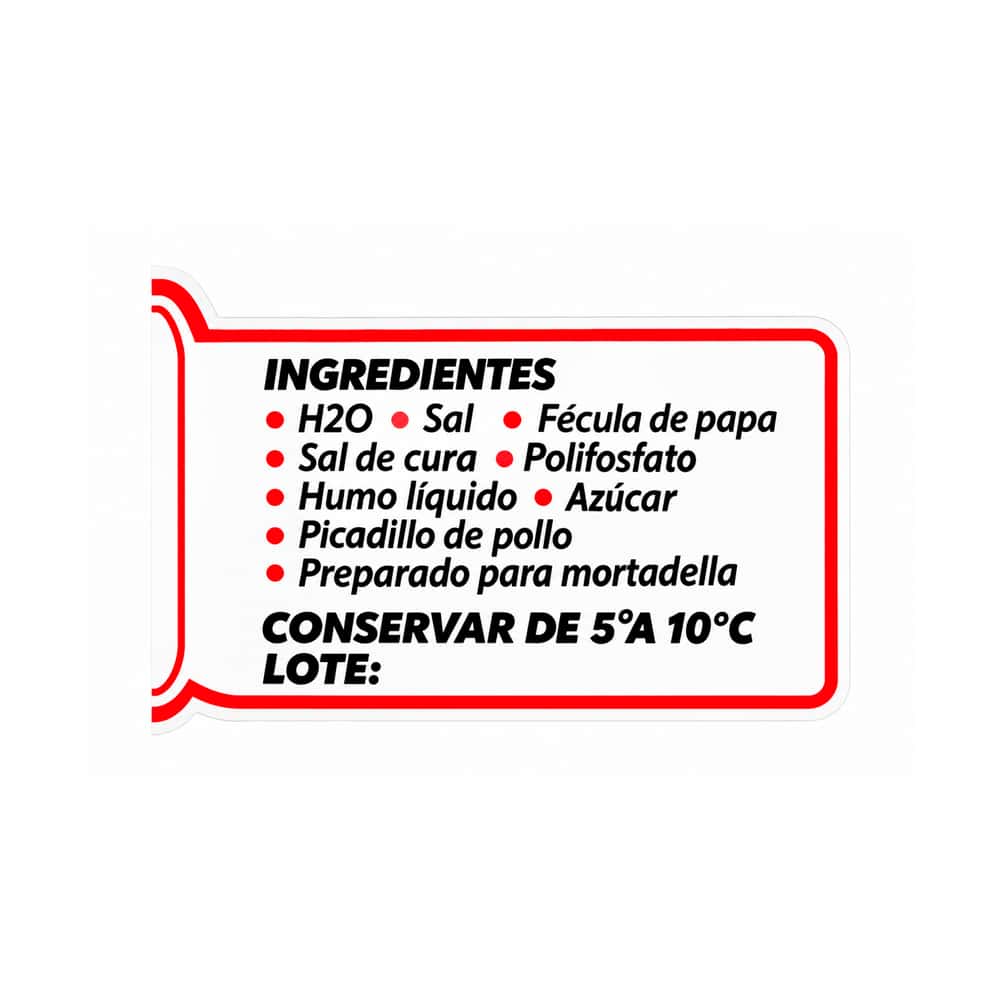 Mortadela especial Delicias Estrella (2.94 kg / 6.5 lb) - Miniatura 2