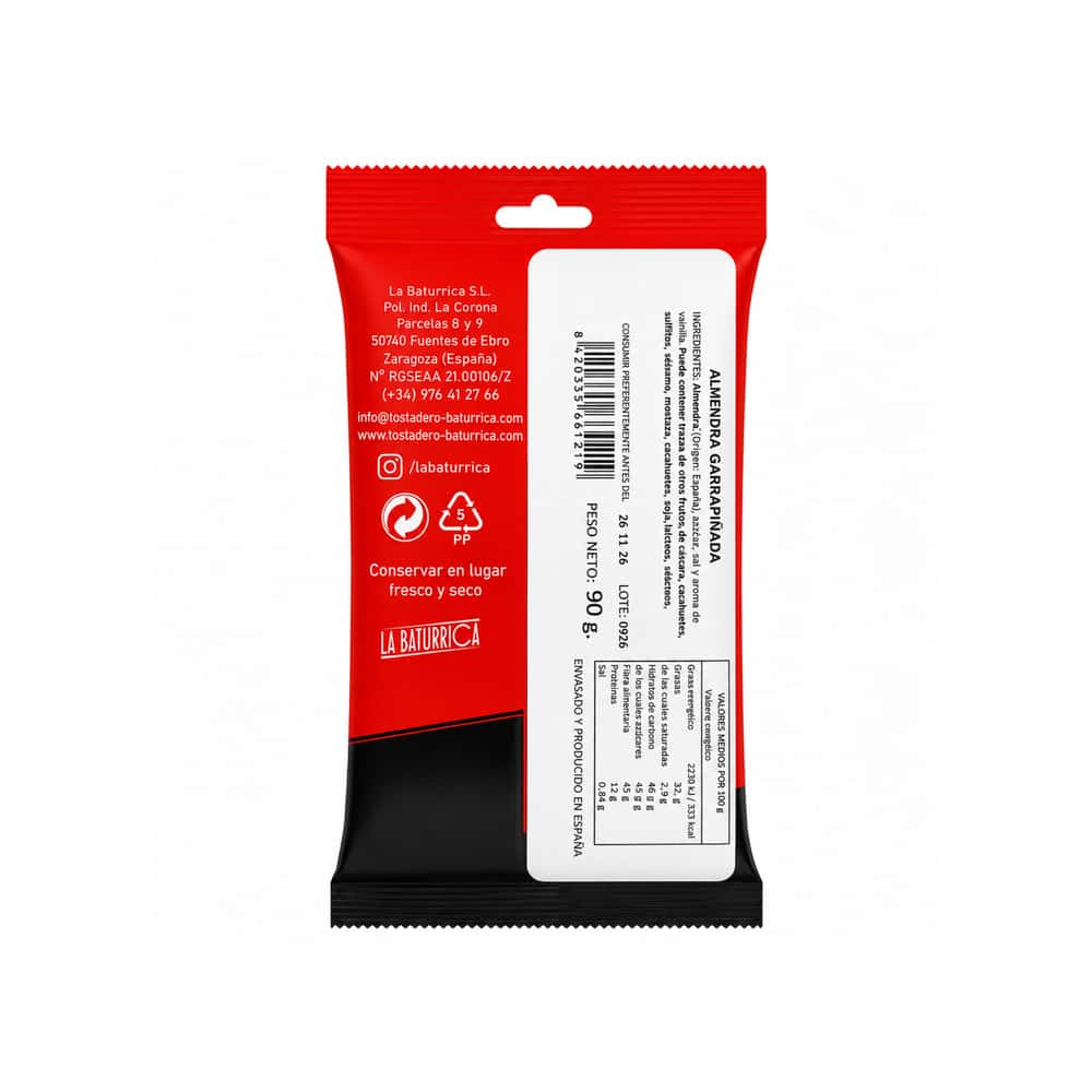 Almendra garrapiñada La Baturrica (90 g / 3.17 oz) - Miniatura 2
