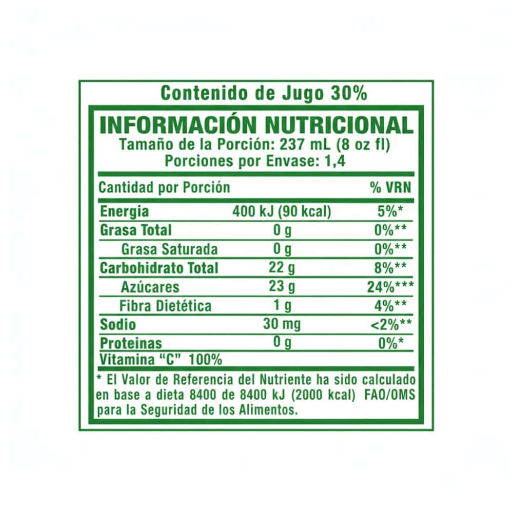 Jugo de manzana néctar Enjoy (12 x 330 ml) - Miniatura 2