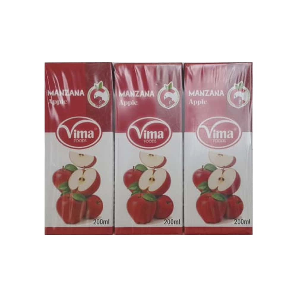 Néctar de manzana Vima Foods (6 x 200 ml) - Miniatura 1