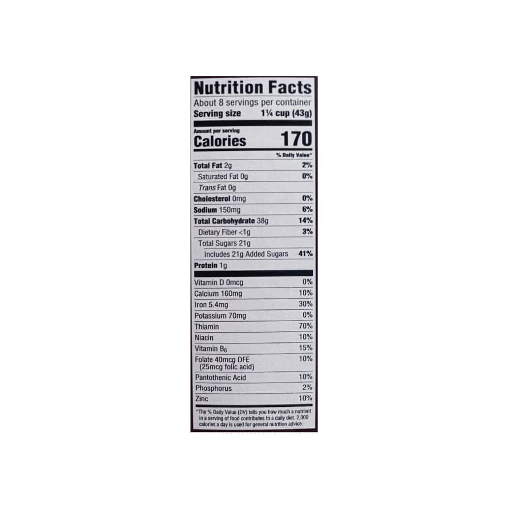 Cereal de maíz con sabor a chocolate endulzado natural y artificialmente Kiggins (326 g / 11.5 oz) - Miniatura 3