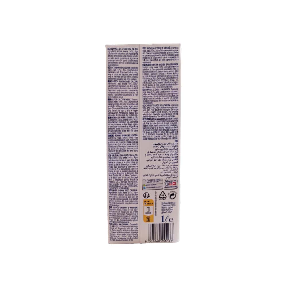 Bebida de avena con calcio Riso Scotti (1 L) - Miniatura 2