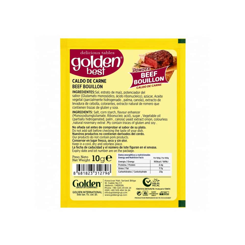 Caldo de carne Golden Best (10 g / 0.35 oz) - Miniatura 2
